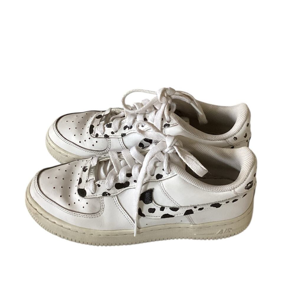 Nike Air Force Cow Print Youth Size 5.5 Sneaker